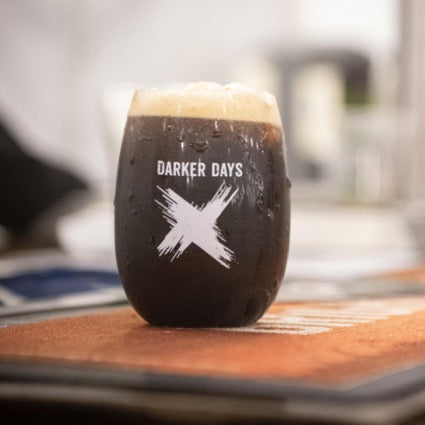 Darker Days Event Wine Tumblers for the perfect Beer Pour