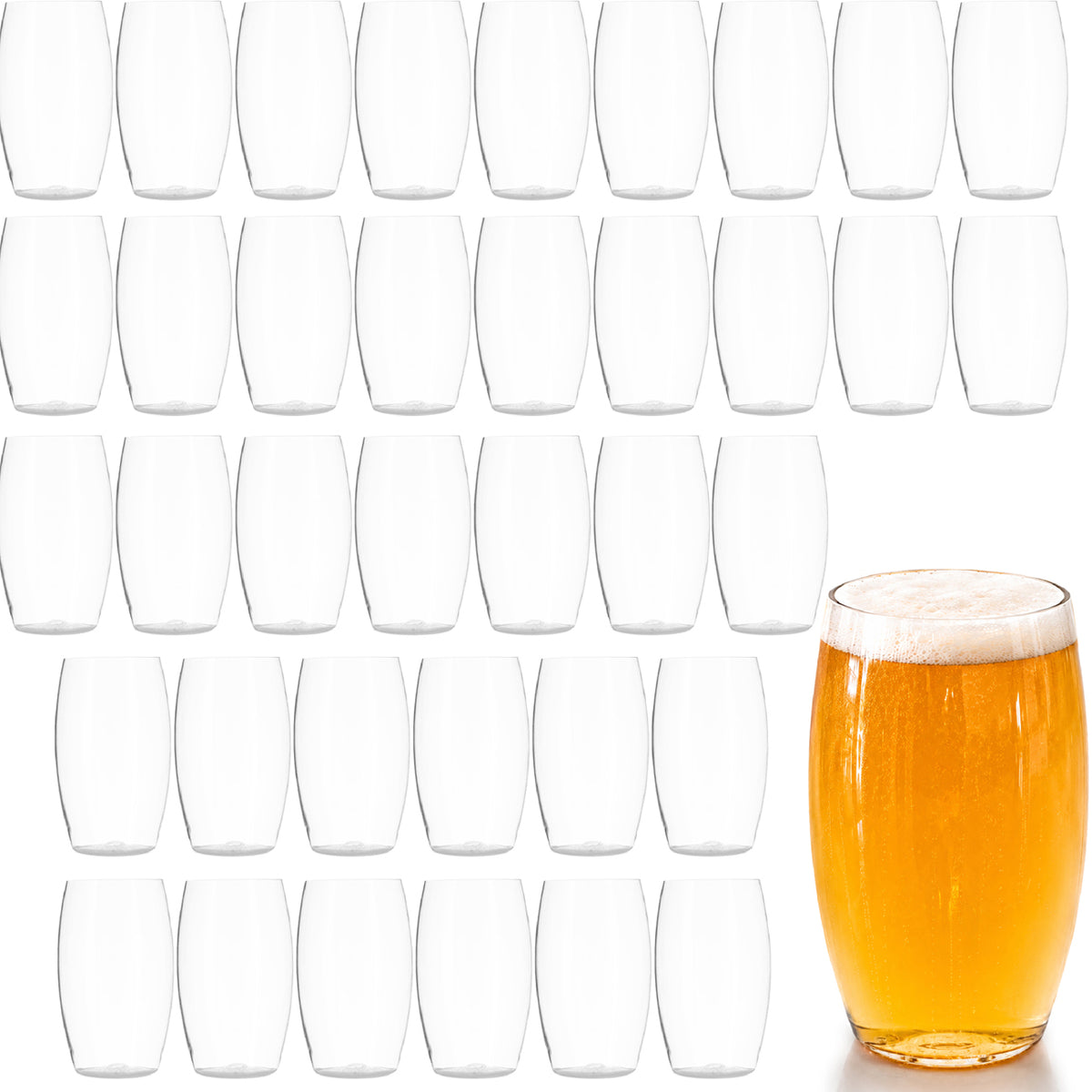 Bulk Pack 126 x Beer Schooners