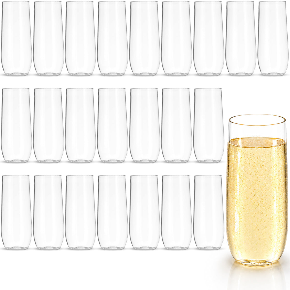 Catering Pack 24 x Champagne Flutes