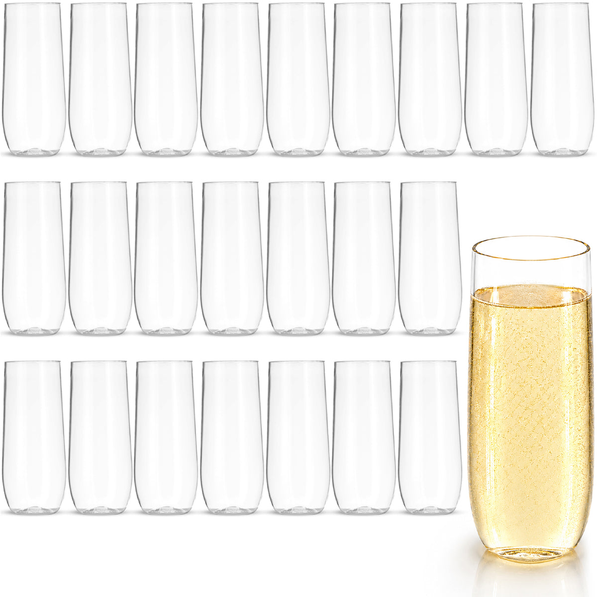 Catering Pack 24 x Champagne Flutes