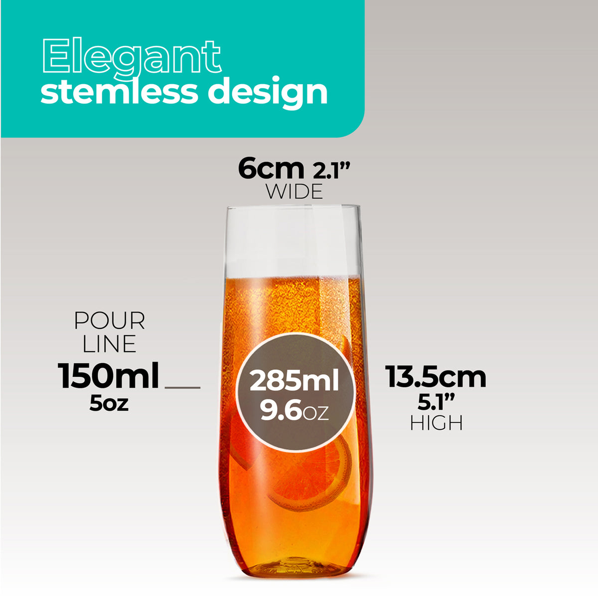 Bulk Pack 135 x Champagne Flutes