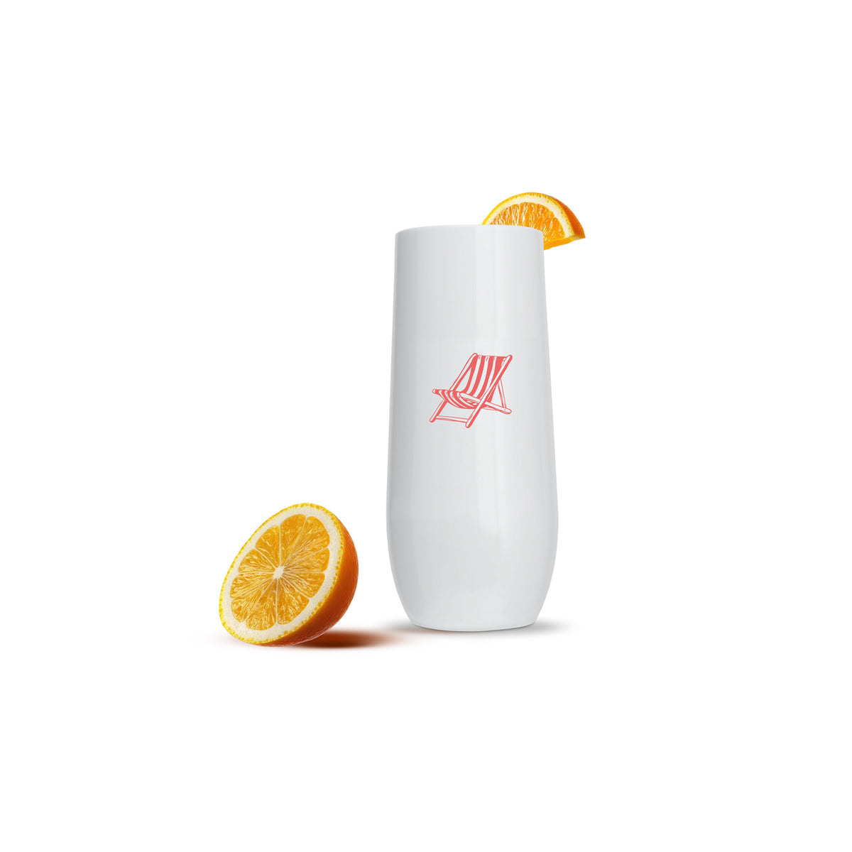 All White 8 Printed Champagne Packs - Rowdy Summer Vibes