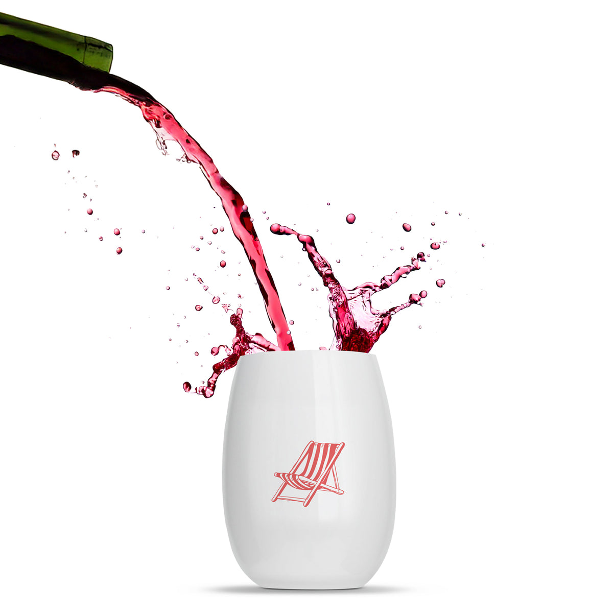 All White 8 Printed Wine Packs - Rowdy Summer Vibes