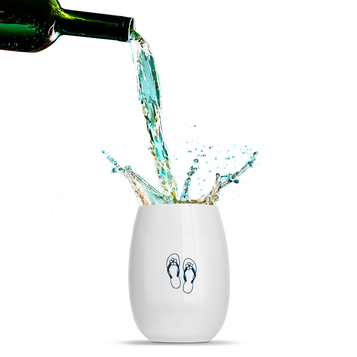 All White 8 Printed Wine Packs - Rowdy Summer Vibes