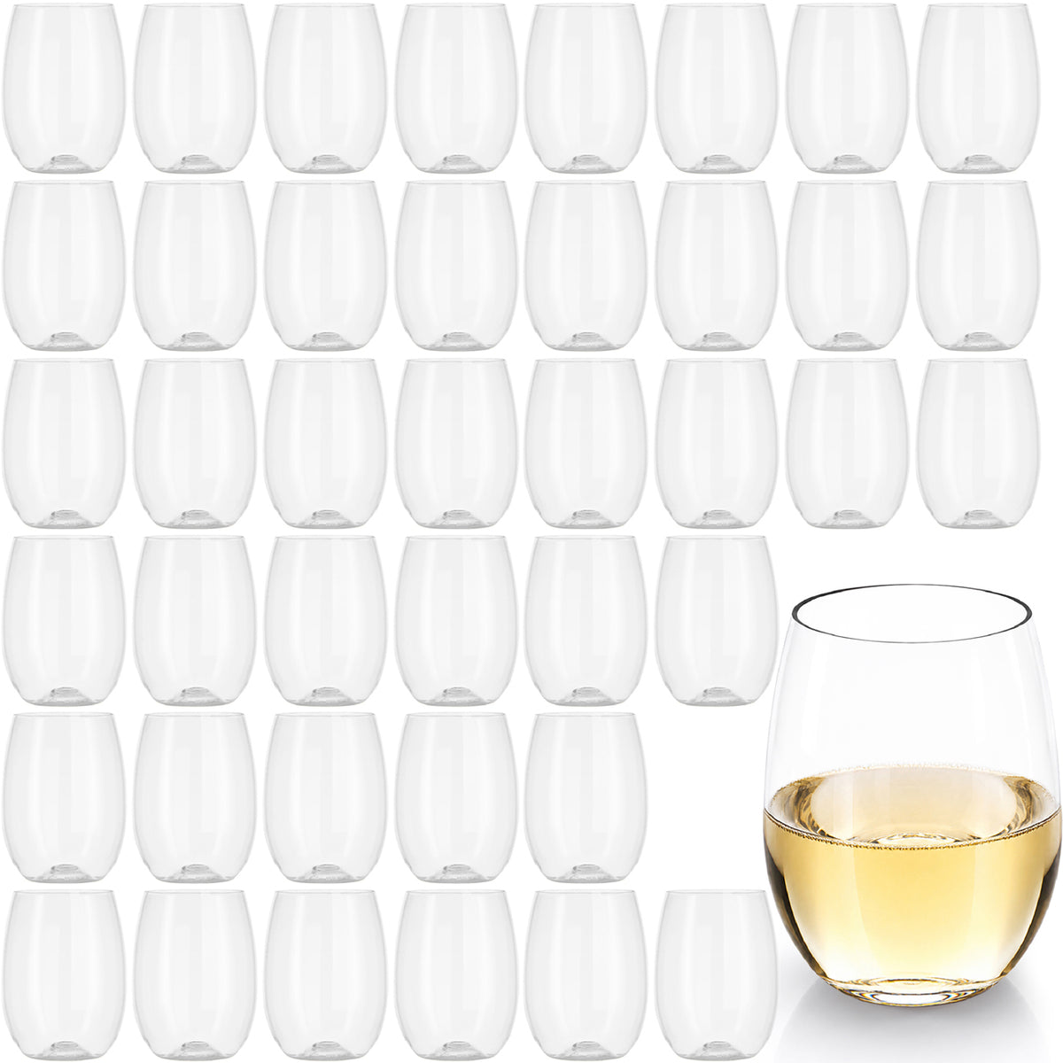 Bulk Pack 168 x Wine Tumblers