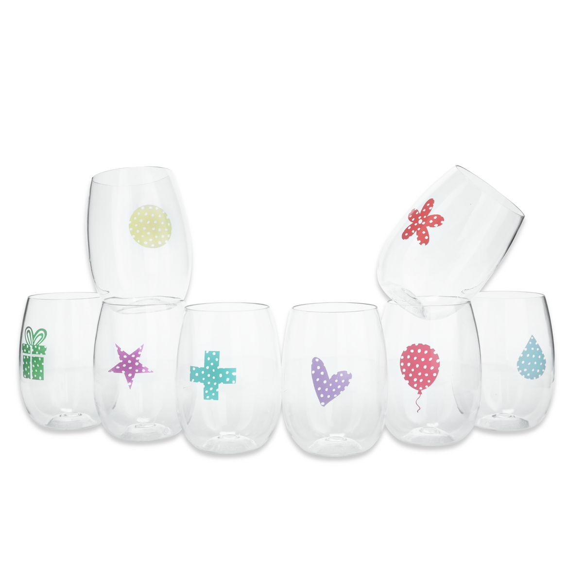 &quot;It&#39;s Mine&quot; 8 Printed Wine Packs - Summer Pastels