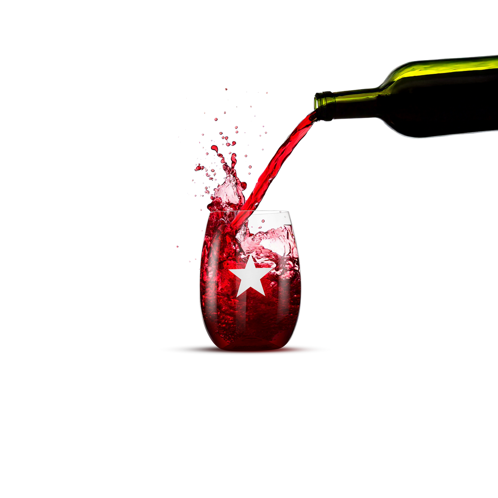 "It's Mine" 8 Printed Wine Packs - Classic Navy