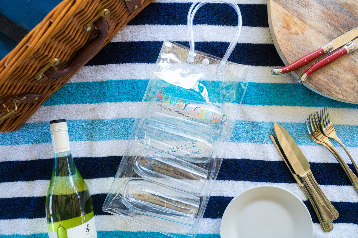 Cool Rowdies Champagne Flute Pack x 4