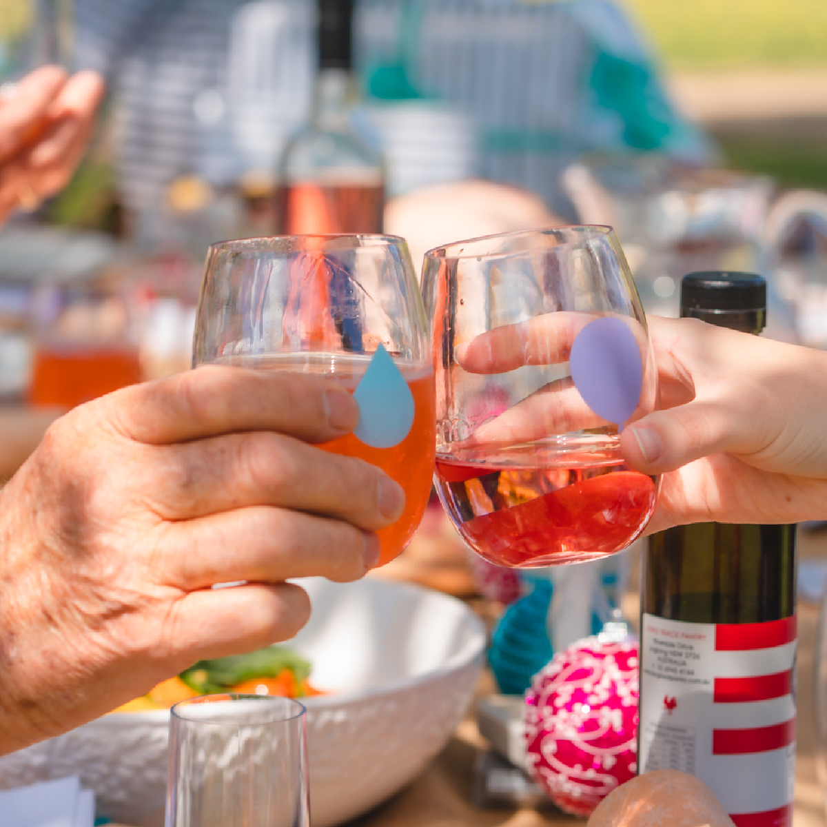 &quot;It&#39;s Mine&quot; 8 Printed Wine Packs - Summer Pastels